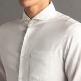 シャイニーツイル カッタウェイカラーシャツ | NICOLE | 詳細画像12 