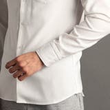 シャイニーツイル カッタウェイカラーシャツ | NICOLE | 詳細画像14 