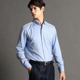 60ブルー | COOLMAXスーパードライ マイクロドビー ドレスシャツ | NICOLE