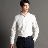 09ホワイト | シアサッカー ドレスシャツ | NICOLE