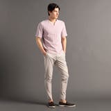 シャドーチェック キーネックTシャツ | NICOLE | 詳細画像2 