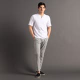 シャドーチェック キーネックTシャツ | NICOLE | 詳細画像3 