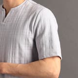 シャドーチェック キーネックTシャツ | NICOLE | 詳細画像9 