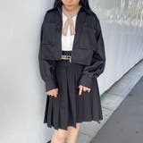 フラットカラーショートジャケット | NICOLE | 詳細画像4 