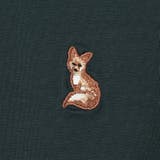 キツネ刺繍リンガーTシャツ | NICOLE | 詳細画像11
