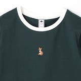 キツネ刺繍リンガーTシャツ | NICOLE | 詳細画像8