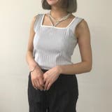 64サックス | 配色ホルタータンクトップ | NICOLE