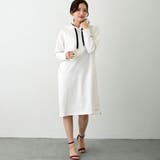 28オフホワイト | フードワンピース／ダンボールポンチ | NICOLE