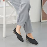 49ブラック | ニットパンプス | NICOLE