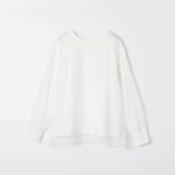 オーガンジー重ねロングスリーブTEE | NICOLE | 詳細画像3 