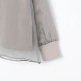 オーガンジー重ねロングスリーブTEE | NICOLE | 詳細画像7 