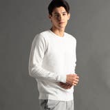 09ホワイト | リンクスジャカード プルオーバーニット | NICOLE