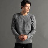 29グレー | リンクスジャカード プルオーバーニット | NICOLE