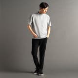 メランジジャカード モックネックTシャツ | NICOLE | 詳細画像3 