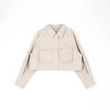 ラグランショートジャケット | NICOLE | 詳細画像3 