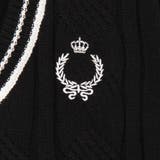 配色ケーブルニットベスト | NICOLE | 詳細画像11 