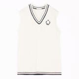 配色ケーブルニットベスト | NICOLE | 詳細画像2 