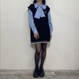 配色ケーブルニットベスト | NICOLE | 詳細画像20 