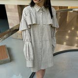 チェックフリルチュニック | NICOLE | 詳細画像1 