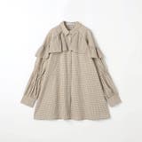 チェックフリルチュニック | NICOLE | 詳細画像2 