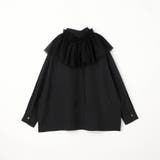 WEB限定チュールマルチウェイブラウス | NICOLE | 詳細画像4 