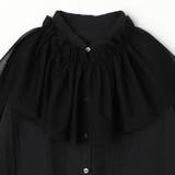 WEB限定チュールマルチウェイブラウス | NICOLE | 詳細画像6 