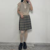 WEB限定メッシュハーフジップベスト | NICOLE | 詳細画像13