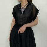 WEB限定メッシュハーフジップベスト | NICOLE | 詳細画像19