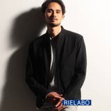 【RIELABO】レザーライクジャージ ブルゾン | NICOLE | 詳細画像1 