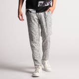 29グレー | 3Dメッシュスラックス風イージーパンツ | NICOLE