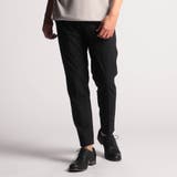 49ブラック | 3Dメッシュスラックス風イージーパンツ | NICOLE