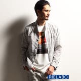 19ライトグレー | 【RIELABO】カモフラデザインショートスタンドシャツ | NICOLE