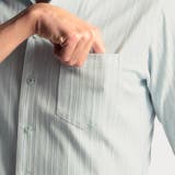 リバーシブルドビー７分袖スタンドカラーシャツ | NICOLE | 詳細画像10 