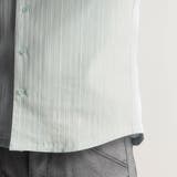 リバーシブルドビー７分袖スタンドカラーシャツ | NICOLE | 詳細画像13 