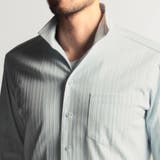 リバーシブルドビー７分袖スタンドカラーシャツ | NICOLE | 詳細画像8 