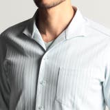 リバーシブルドビー７分袖スタンドカラーシャツ | NICOLE | 詳細画像9 