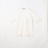 【RIELABO】ロゴプリントVネックTシャツ | NICOLE | 詳細画像7
