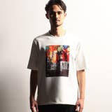 【RIELABO】グラフィックプリントクルーネックＴシャツ | NICOLE | 詳細画像5 