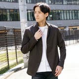 39チャコールグレー | カラーコーティングジャカードカバーオール | NICOLE