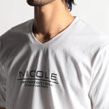 【20周年記念】激シルケットロゴプリント半袖Tシャツ | NICOLE | 詳細画像8 