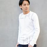 09ホワイト | ビッグロゴ長袖Tシャツ | NICOLE