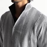 ブリスターストライプイタリアンカラーシャツ | NICOLE | 詳細画像5 