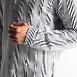 ブリスターストライプイタリアンカラーシャツ | NICOLE | 詳細画像7 