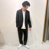 圧縮マイクロカノコテーラードジャケット | NICOLE | 詳細画像19 