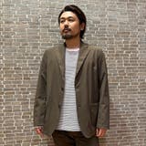 ナイロンリップストレッチテーラードジャケット | NICOLE | 詳細画像14 