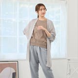 接触冷感 シアーニット ロングカーディガン | NICOLE | 詳細画像1 