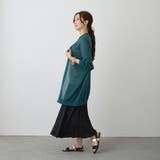 接触冷感 シアーニット ロングカーディガン | NICOLE | 詳細画像20 