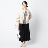 Vネック5分袖サマーニット | NICOLE | 詳細画像4 