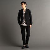 トリコットワッシャープリント セットアップジャケット | NICOLE | 詳細画像3 