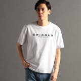09ホワイト | ロゴグラフィック 半袖Tシャツ | NICOLE